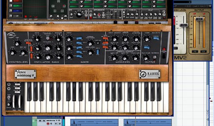 Minimoog V 2.0 Beta1で遊んでみた