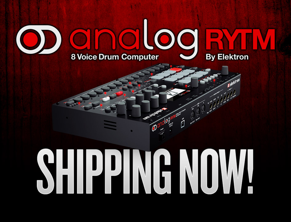 Elektron Analog Rytm出荷開始!