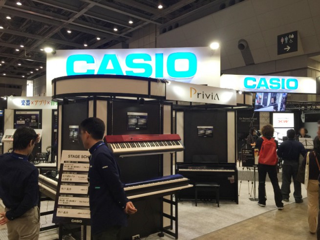 楽器フェア2014 CASIO