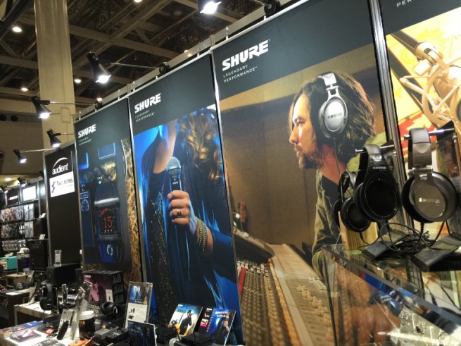 楽器フェア2014 SHURE