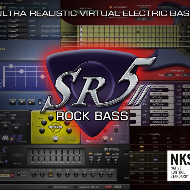 Prominy「SR5 Rock Bass 2」が3月15日にリリース